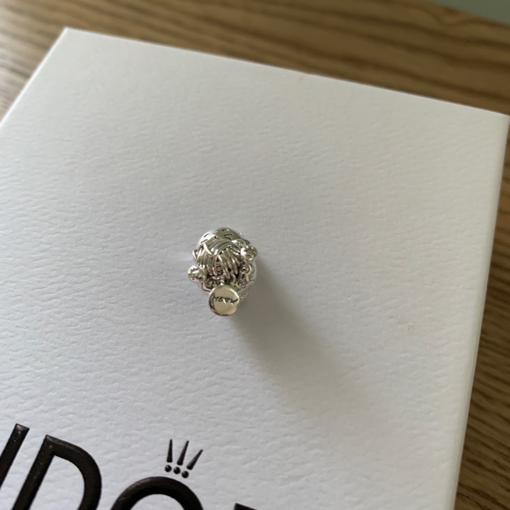 Brand New, never worn Pandora “Kitten & Yarn Ball” Charm